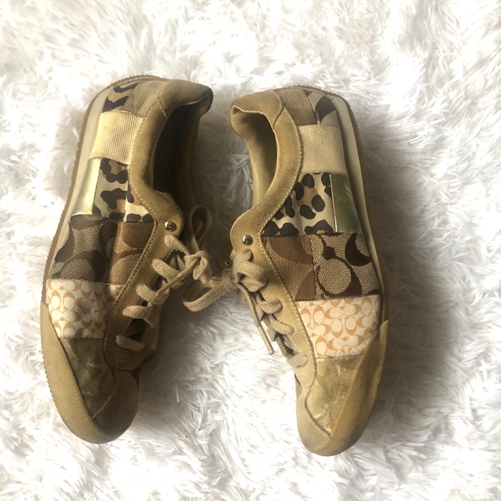 Coach Patchwork Sneakers - image 2